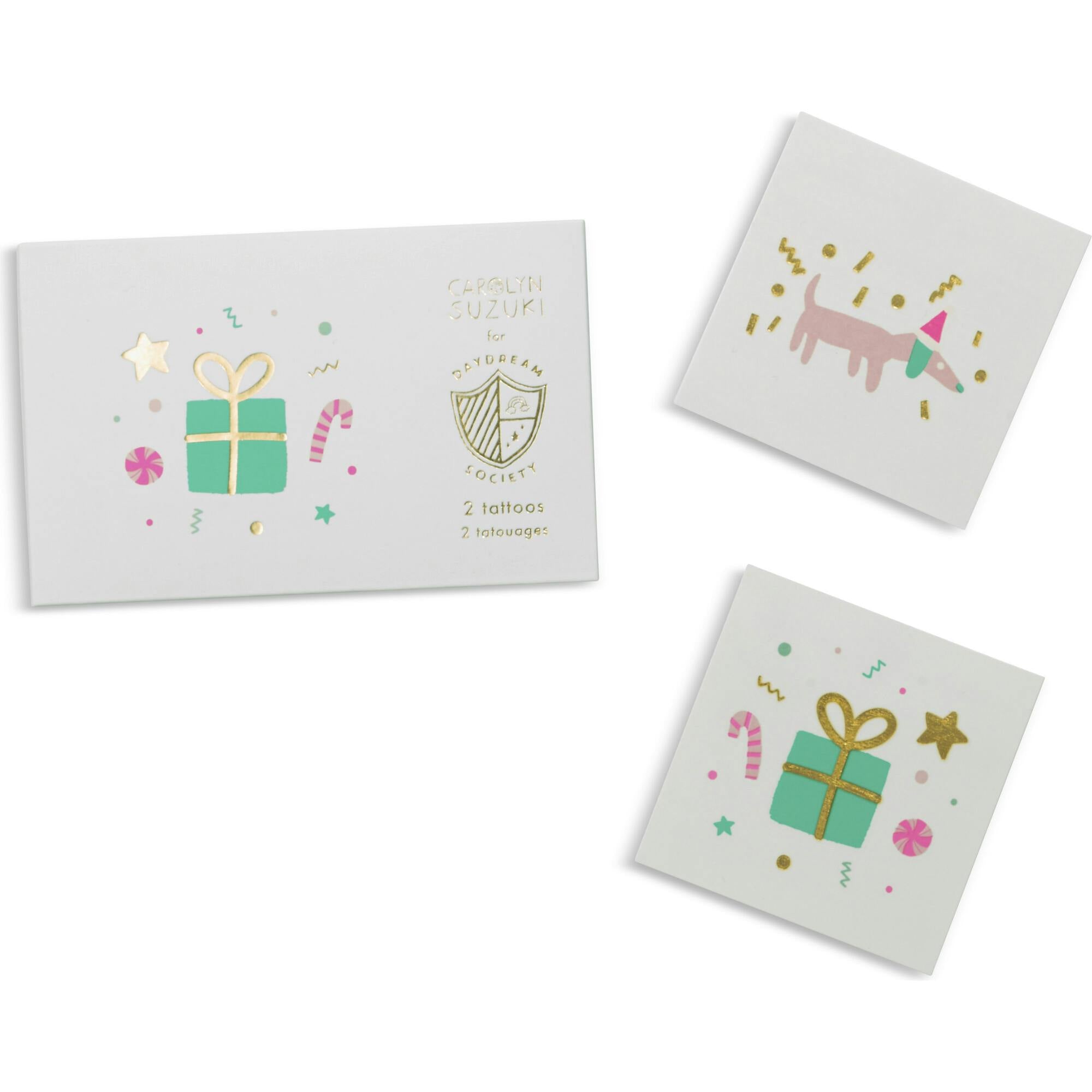 Merry + Bright Temporary Tattoos