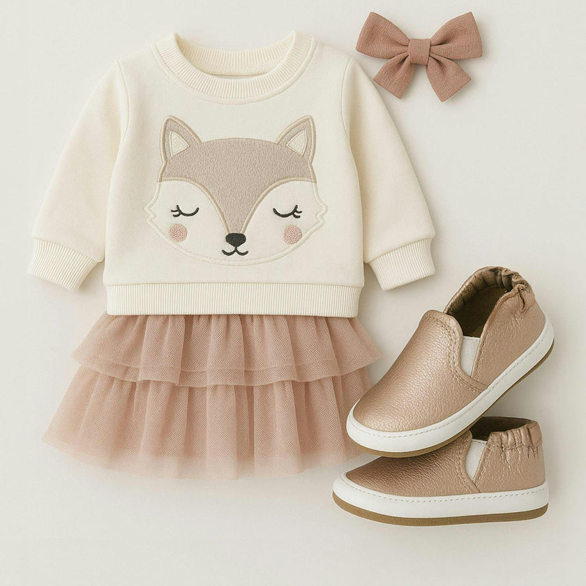 Leah Basic Rose Gold Soft Sole