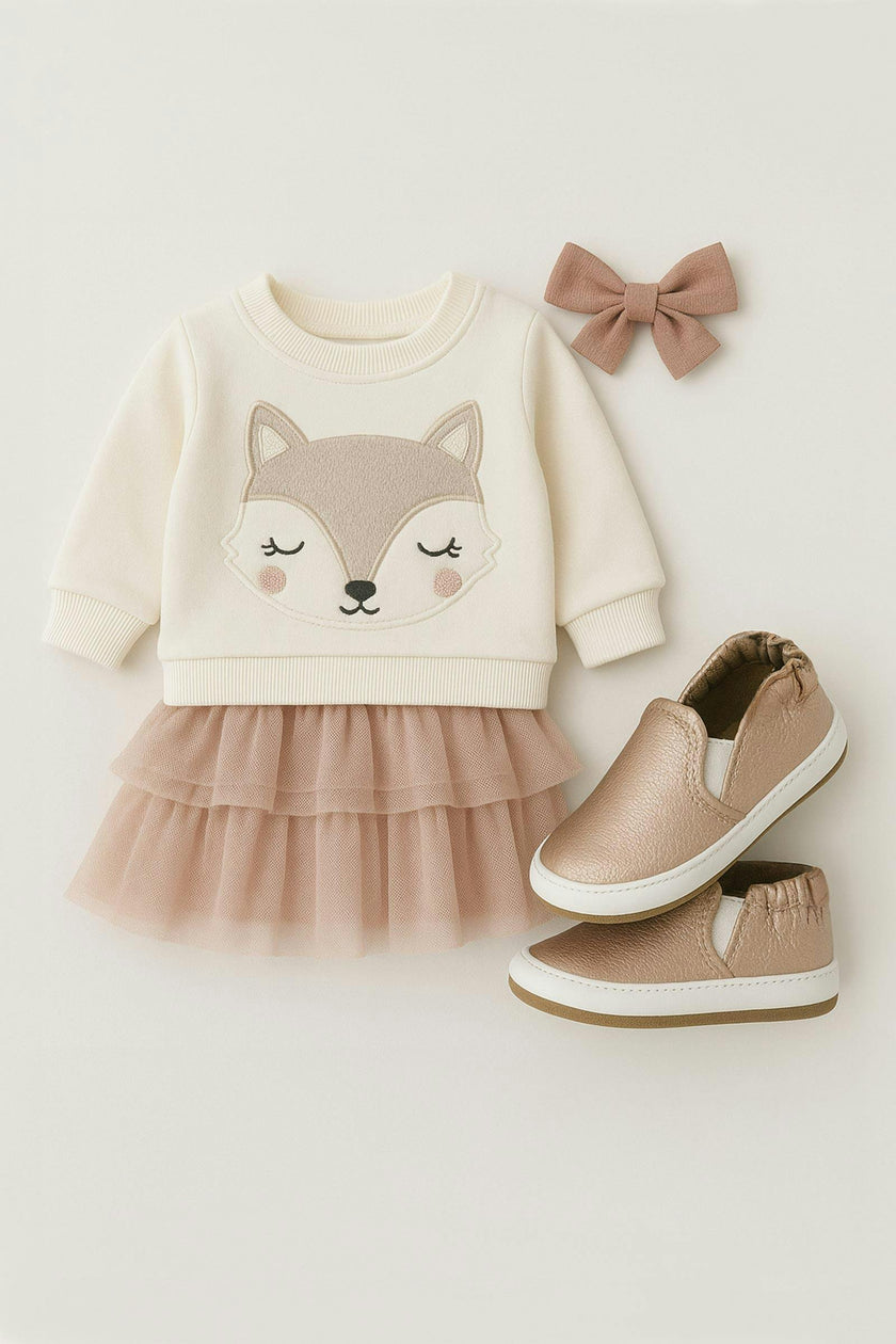 Leah Basic Rose Gold Soft Sole
