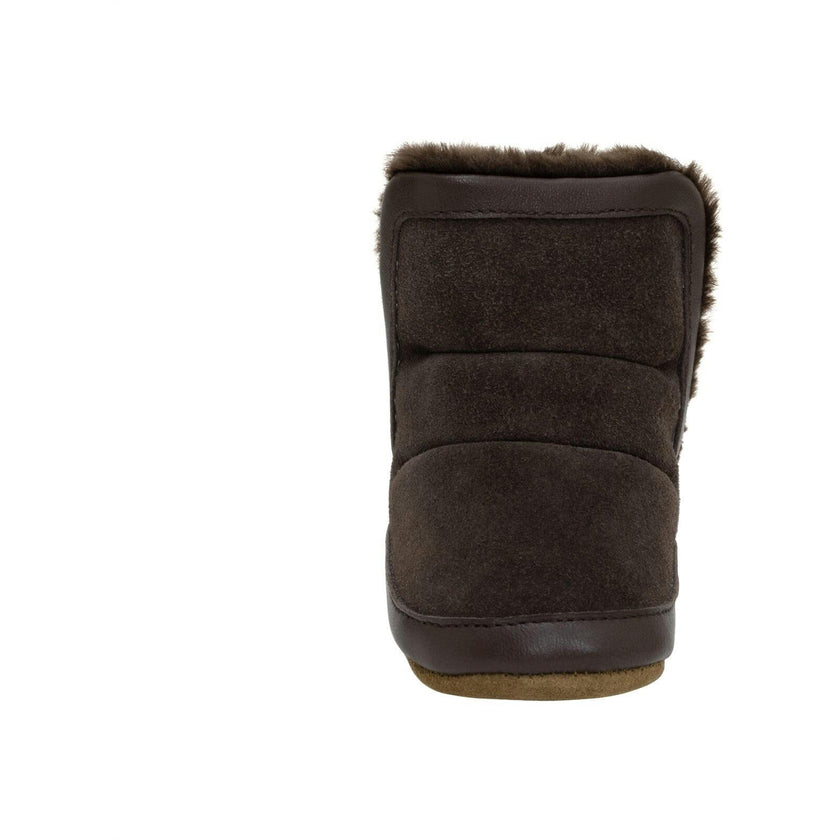 Cozy Cuff Brown Soft Sole Boot