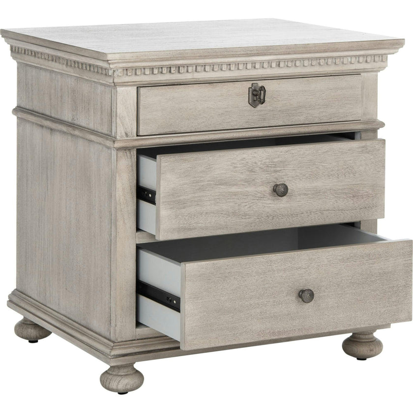 Allisyn 3 Drawer Nightstand