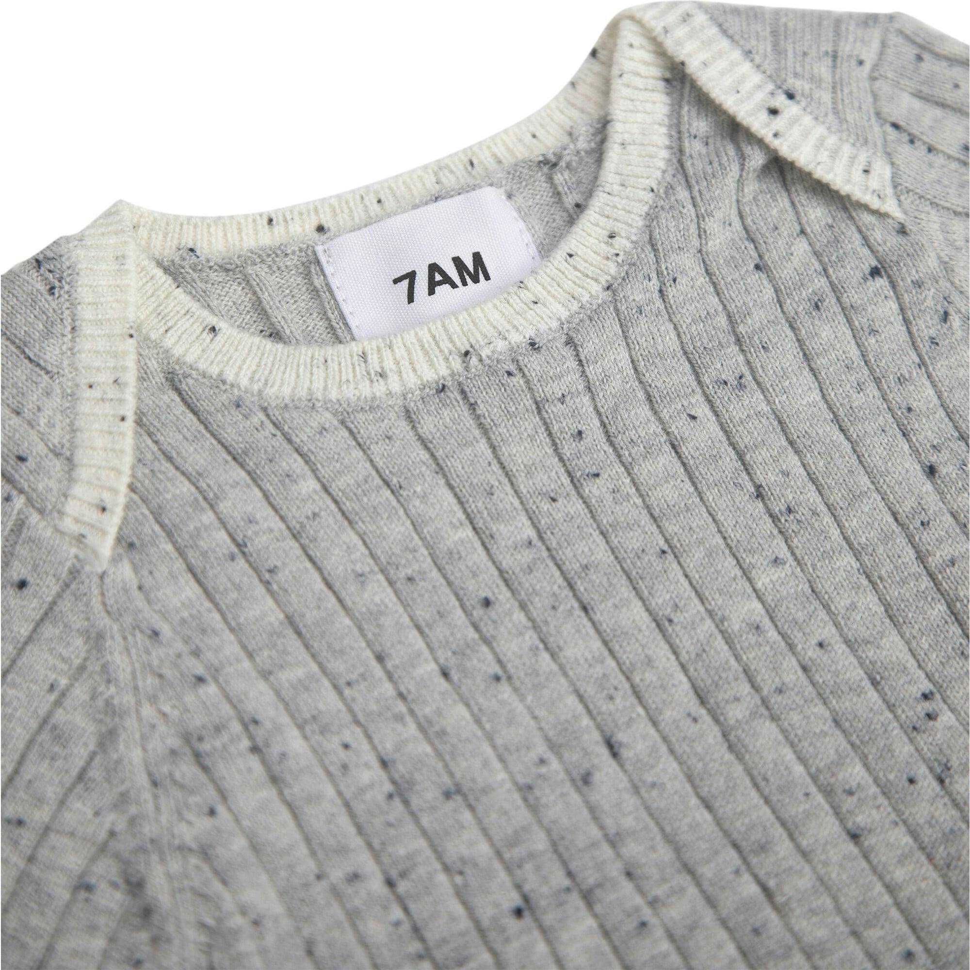 Ribbed Knit Short Sleeve Retro Bodysuit