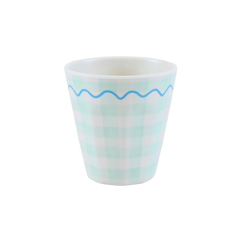 Gingham Reusable Cups