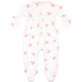 Sweetheart Smocked Footie
