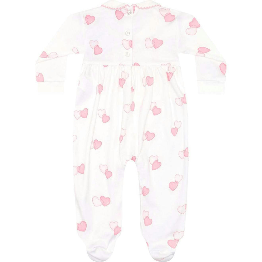 Sweetheart Smocked Footie