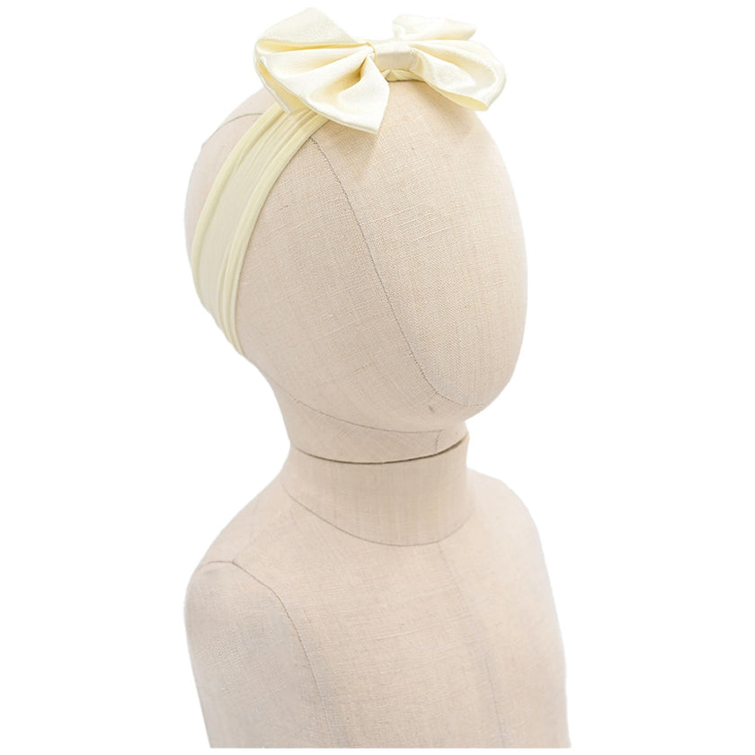 Multicolored Satin Ribbon Headband