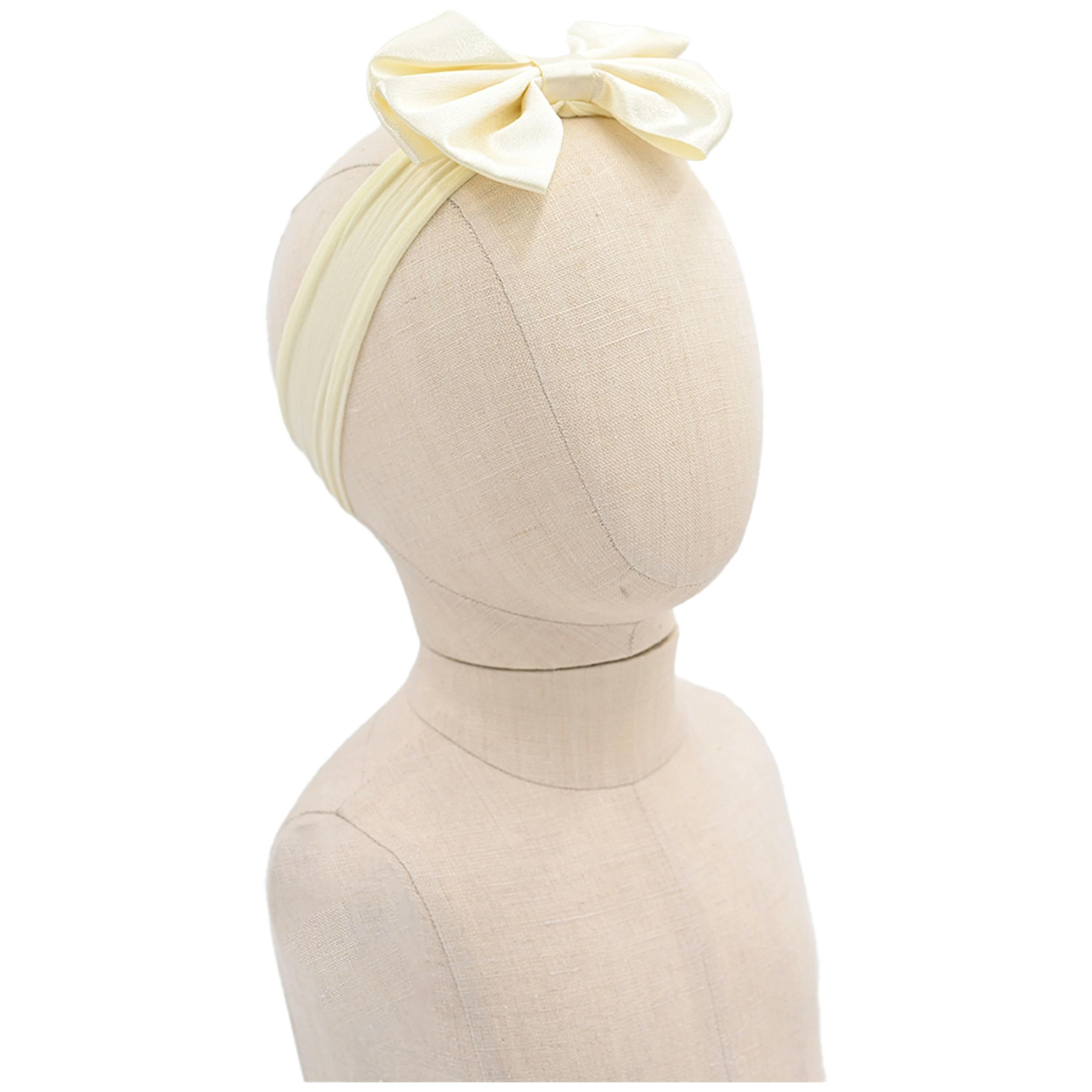 Multicolored Satin Ribbon Headband