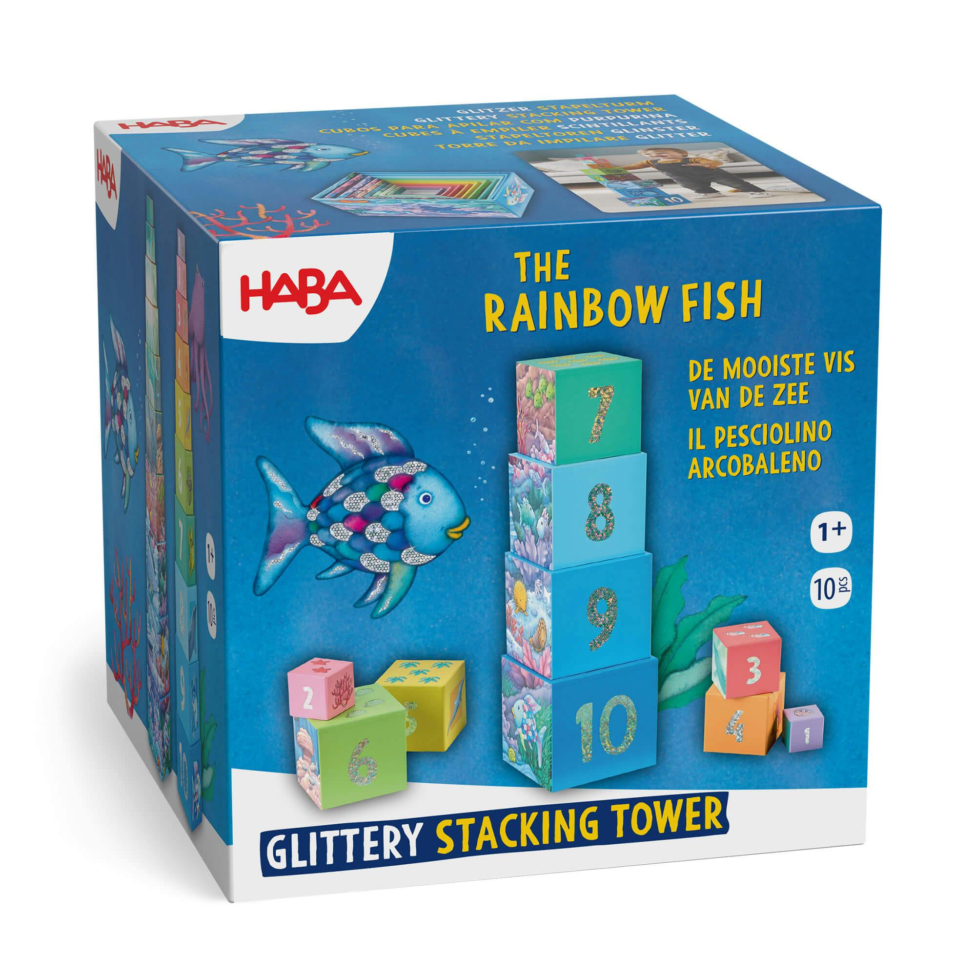 Rainbow Fish Stacking & Nesting Cubes
