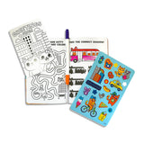 Let's Go! Activity & Coloring Kit - Kitty in the City - Activity Book Markers Postcards Stickers