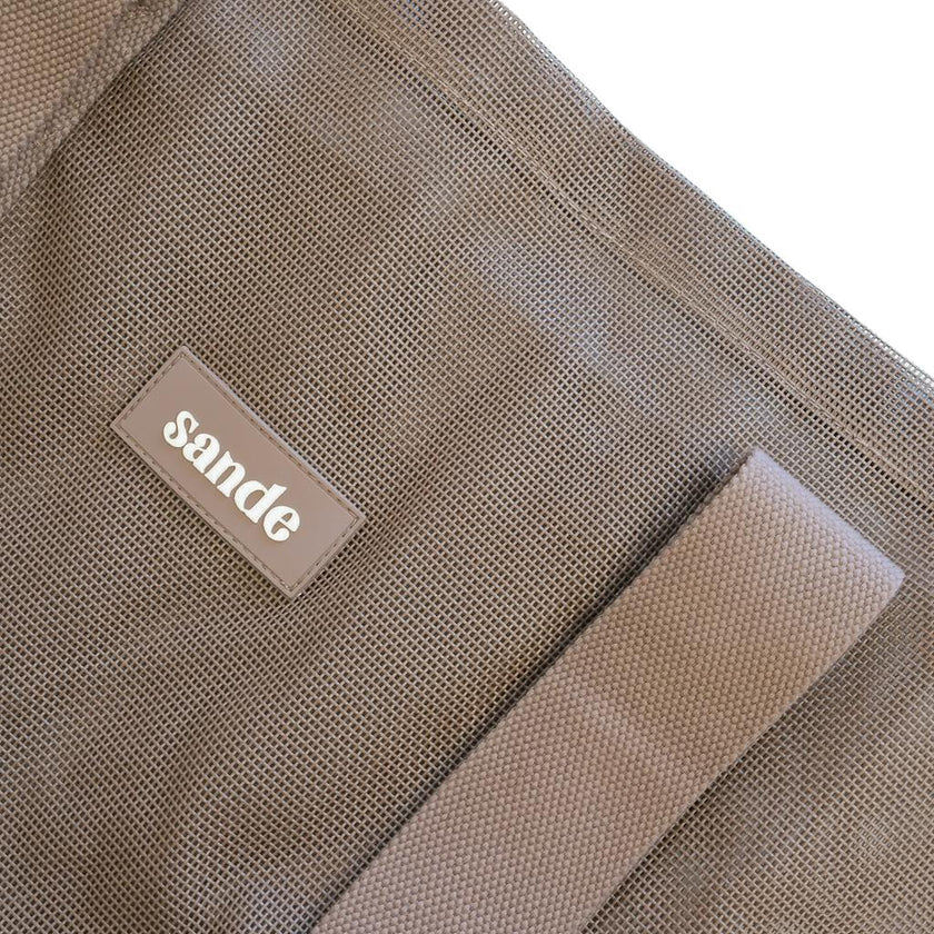 Beach Hauler™ - Mini Mesh Beach Bag – Espresso