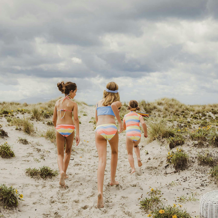 Good Vibes Frilled Bandeau Bikini