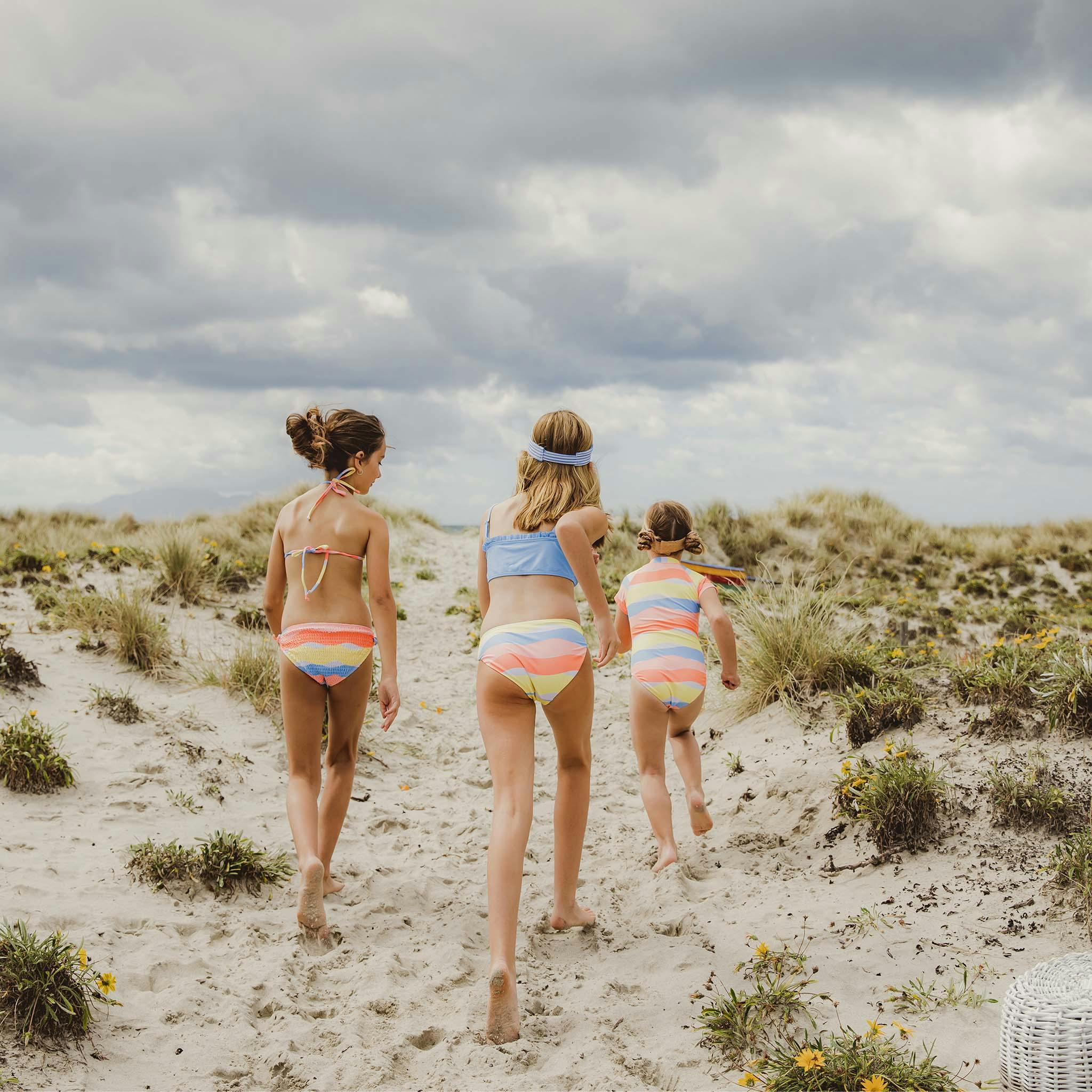 Good Vibes Frilled Bandeau Bikini