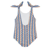 girls strawberry patch tie knot one piece