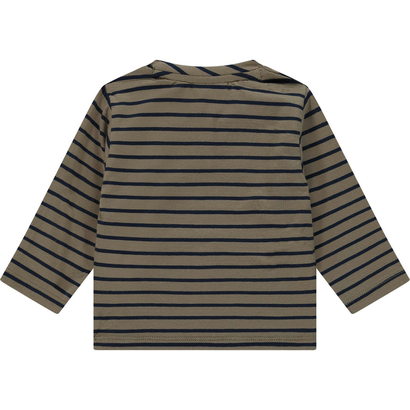 Striped Henley Shirt