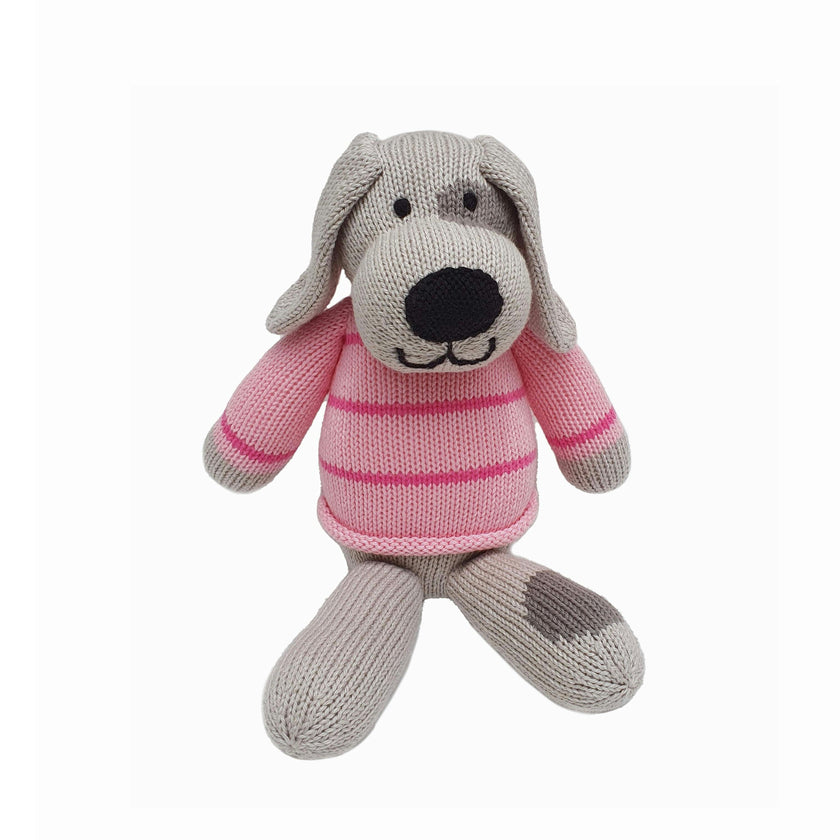 Valentine Puppy Plush, Pink
