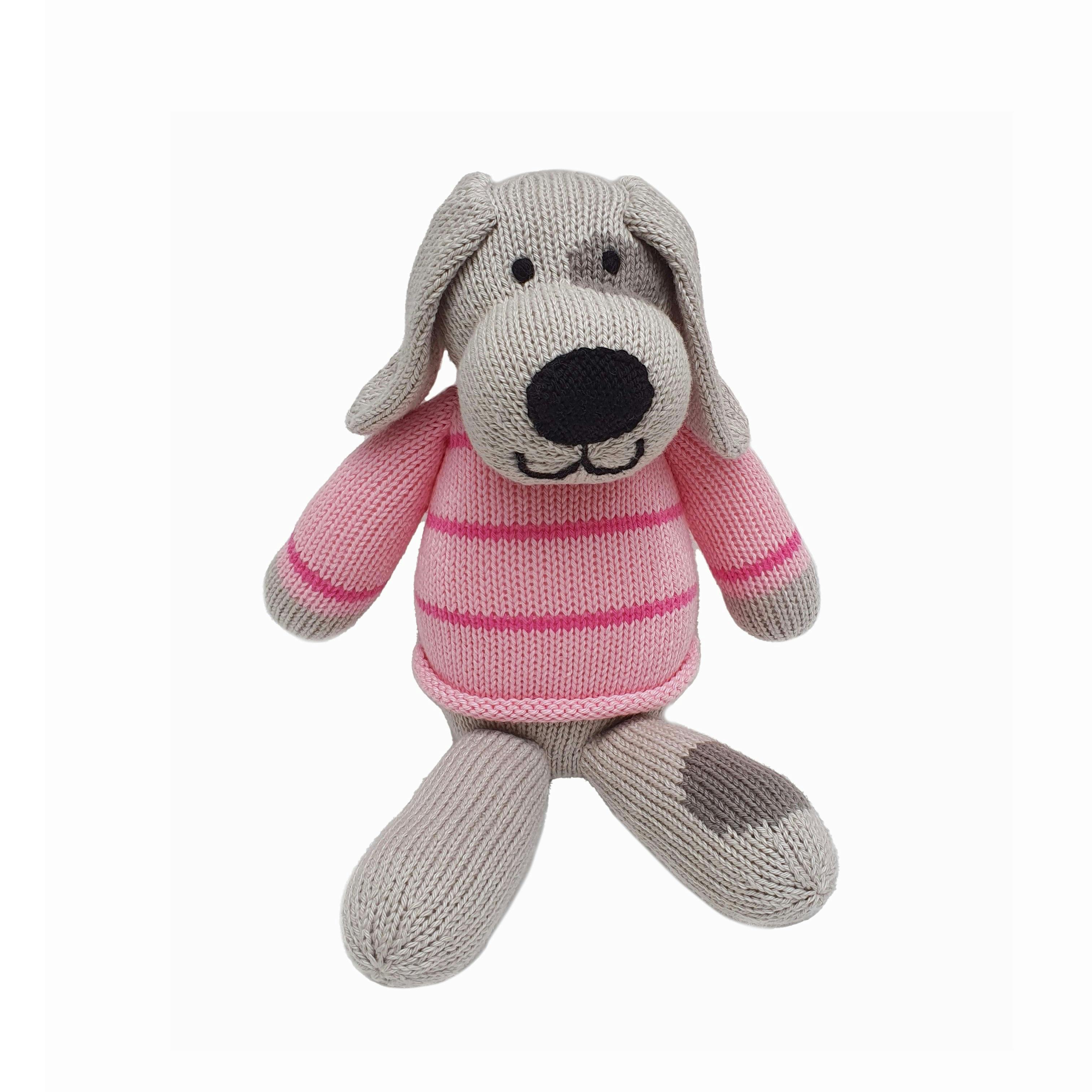 Valentine Puppy Plush, Pink
