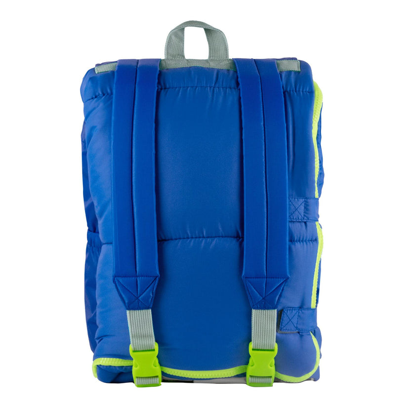 Sleep-N-Pack: Packable Sleeping Bag, Little Kid 3-6 yrs - Surfer Blue/Glow In The Dark Moon & Stars