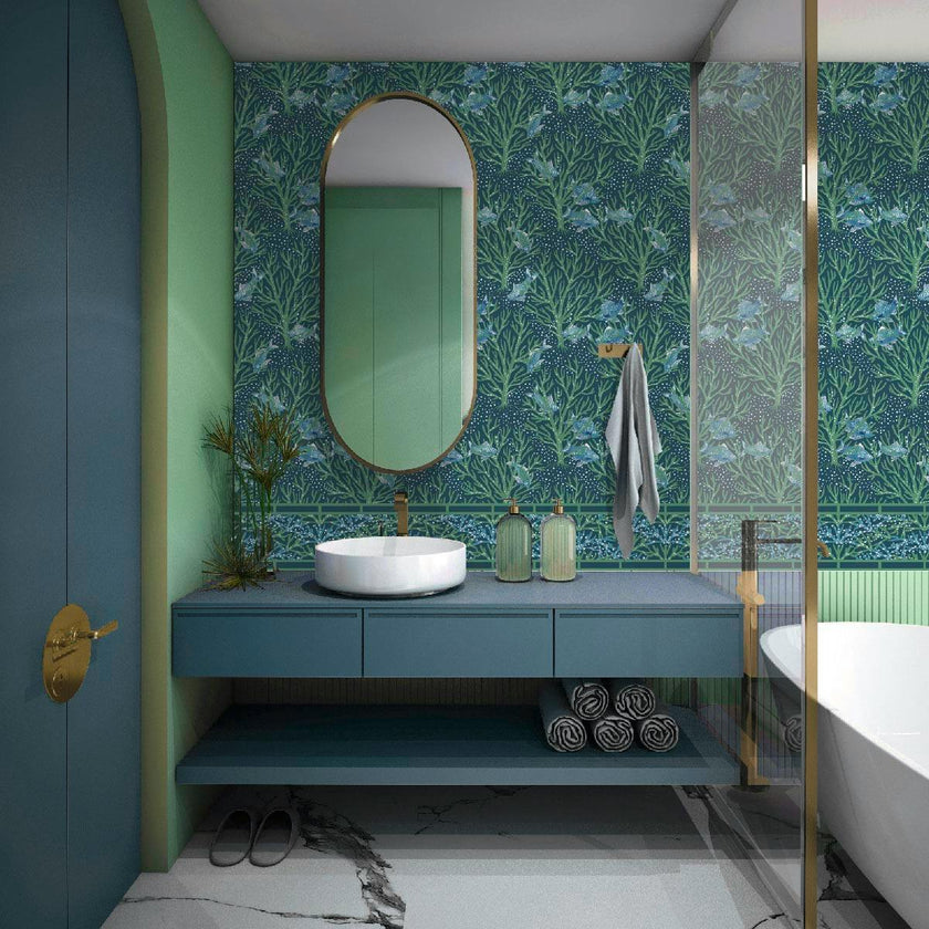 Papier peint RÉCIF coloris Encre