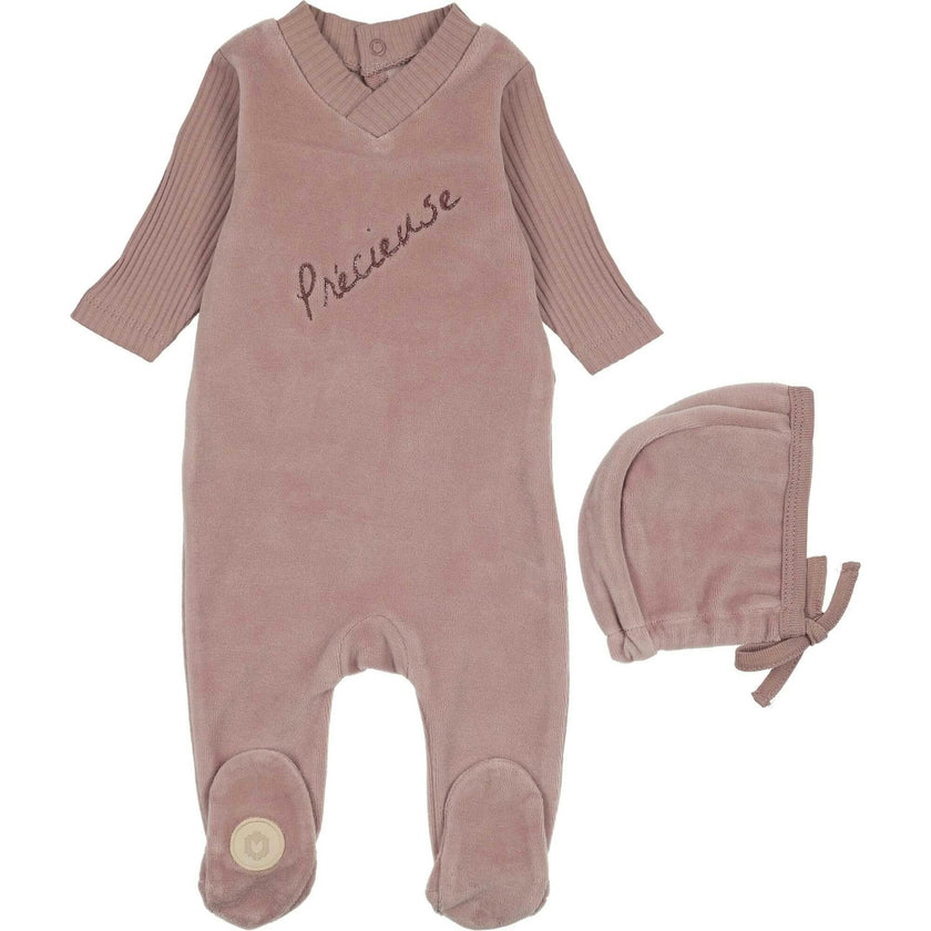 Precious Moments Footie & Hat Set