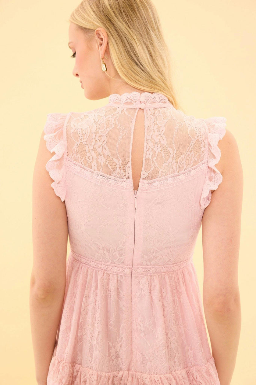 Annie Dress in Light Pink
