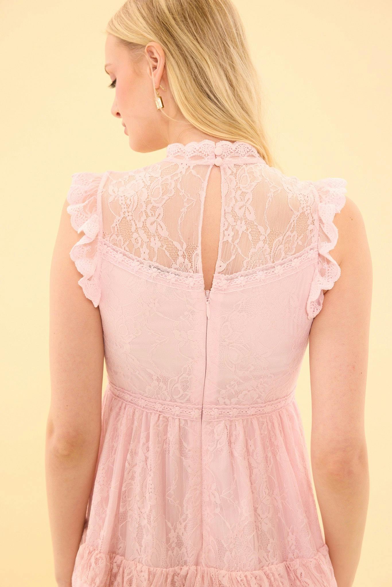 Annie Dress in Light Pink