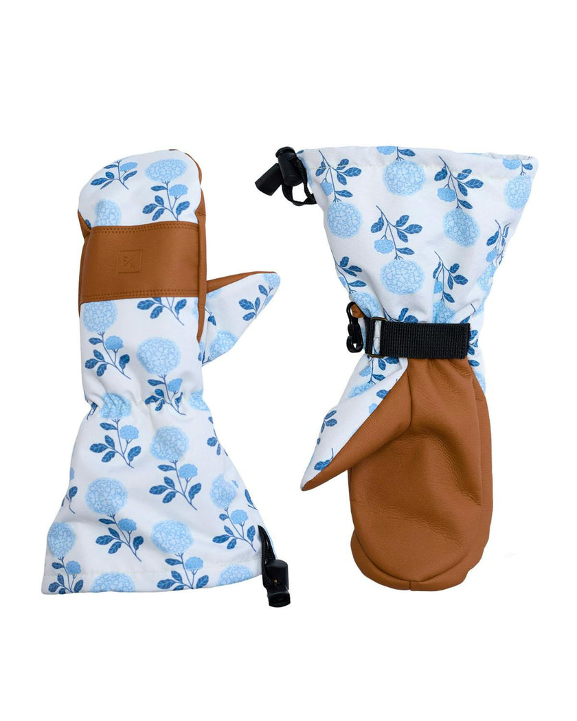 Women's Waterproof Mitten in Hydrangea