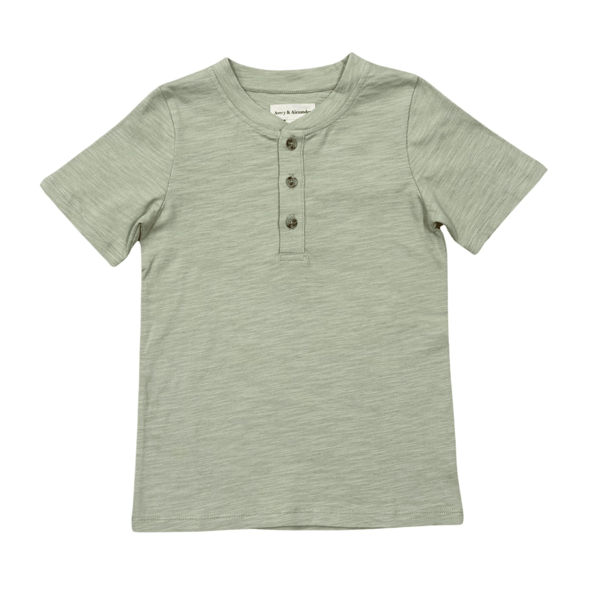 Short Sleeve Henley Shirt