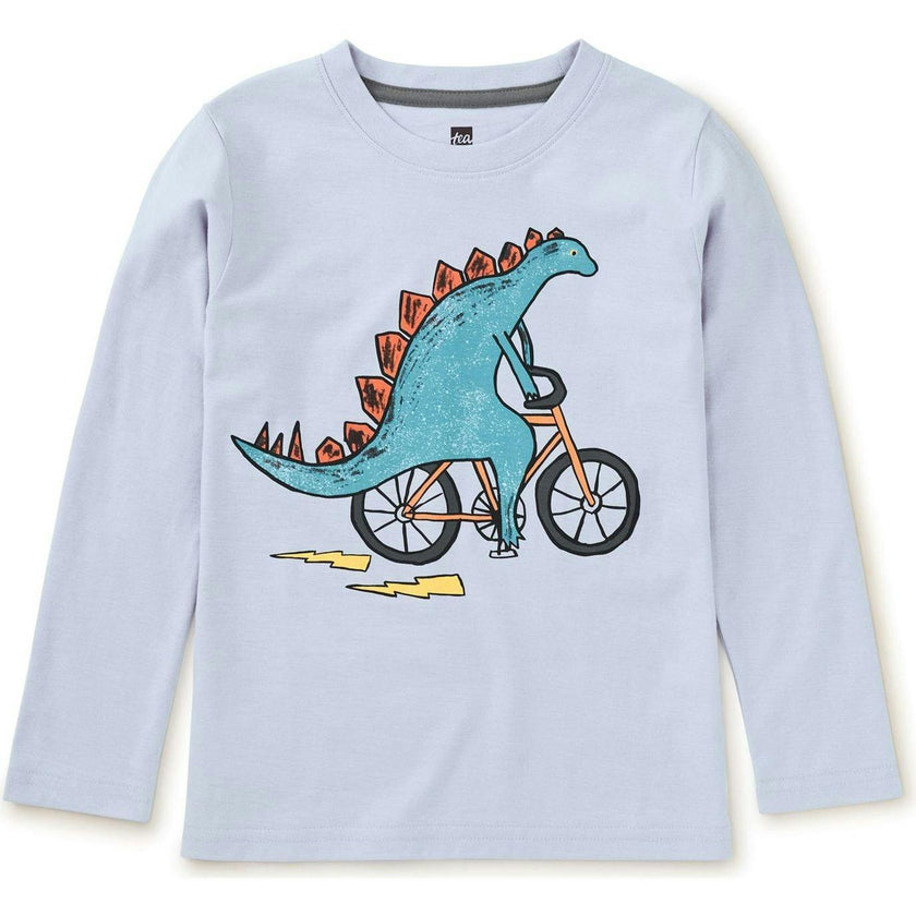 Tea Collection x Maisonette Dino Bike Graphic Tee, Multi