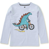 Tea Collection x Maisonette Dino Bike Graphic Tee, Multi