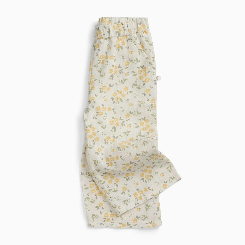 Floral Muslin Pants