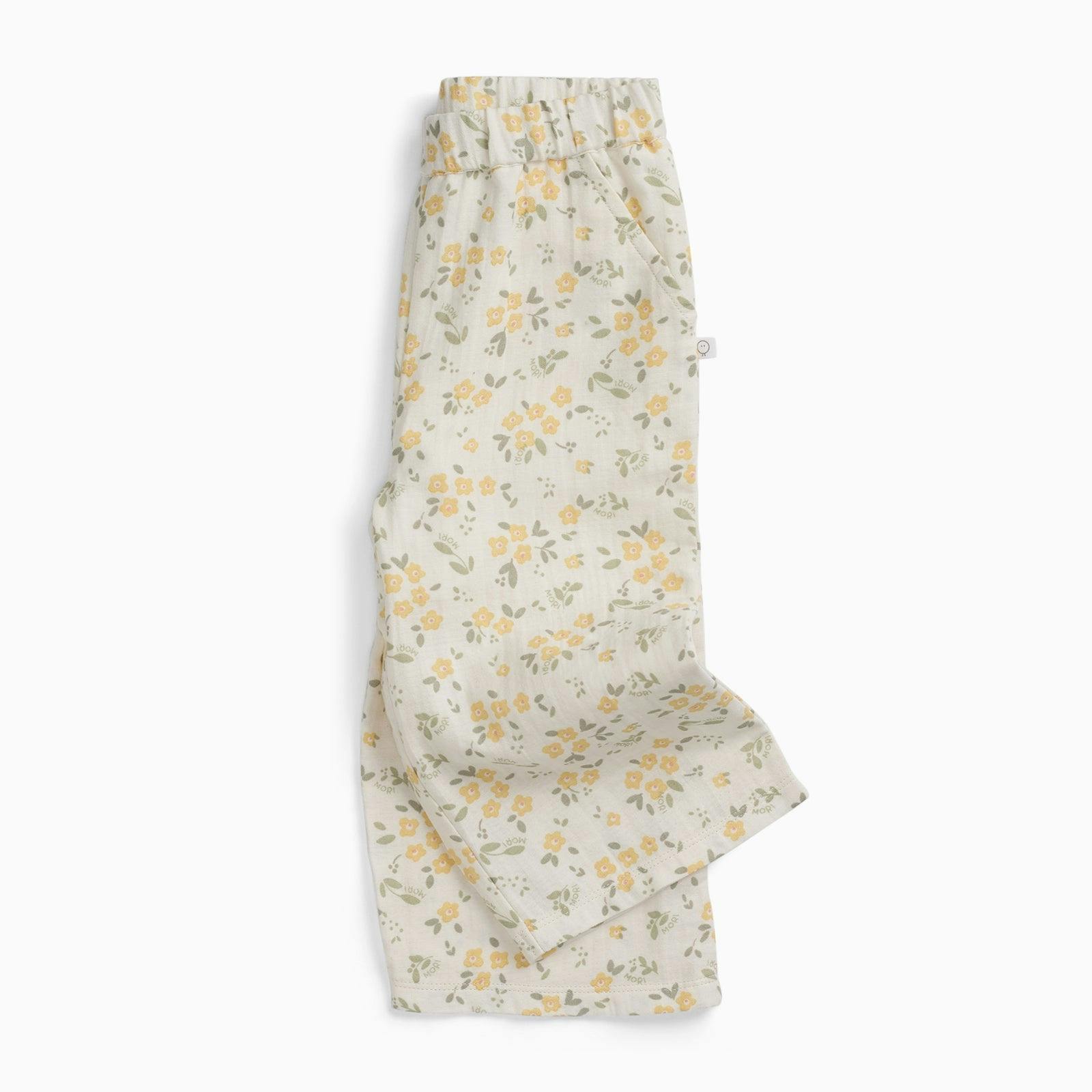 Floral Muslin Pants