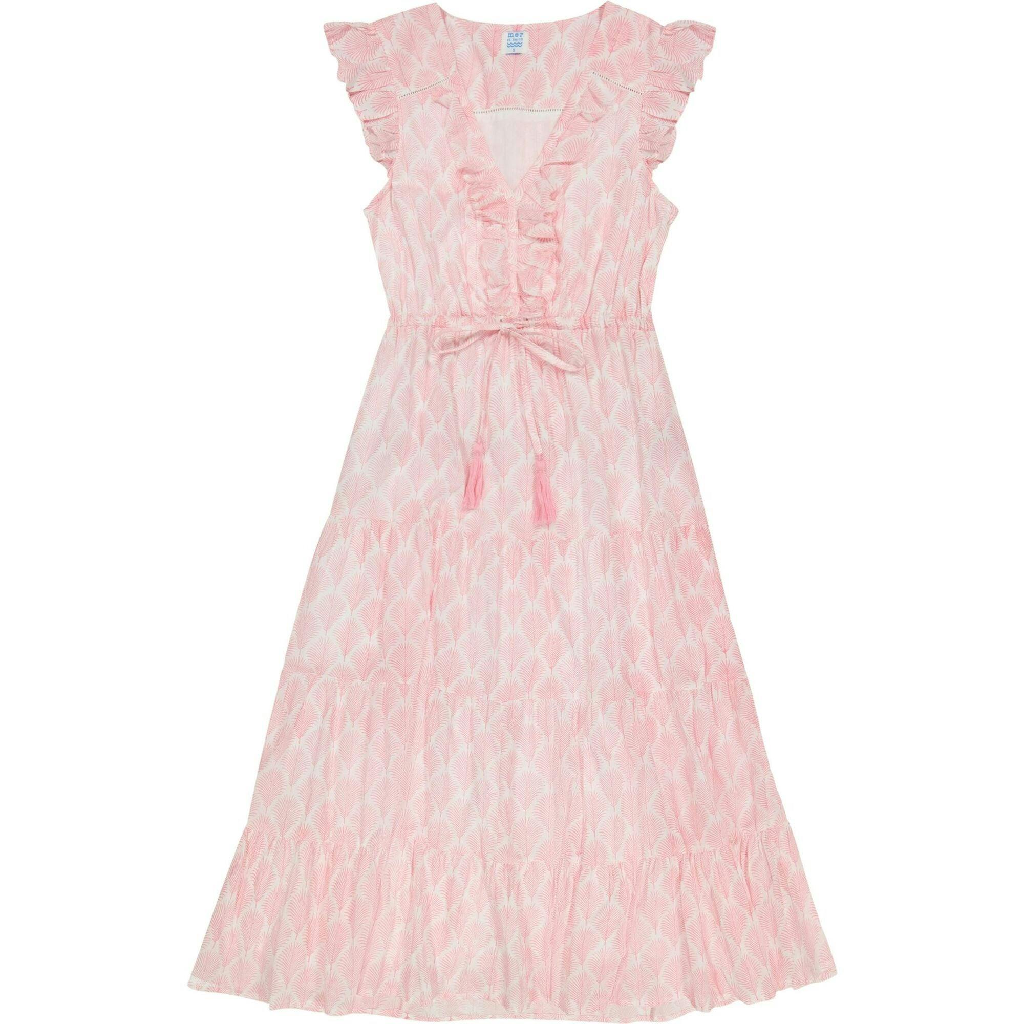 Giselle Women's Maxi Dress Pink Feather, Pink