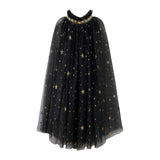 Witch Dress with Cape, Hat & Wand