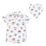 Cowdogs - Cowboy Shortie & Bandana Bib Set