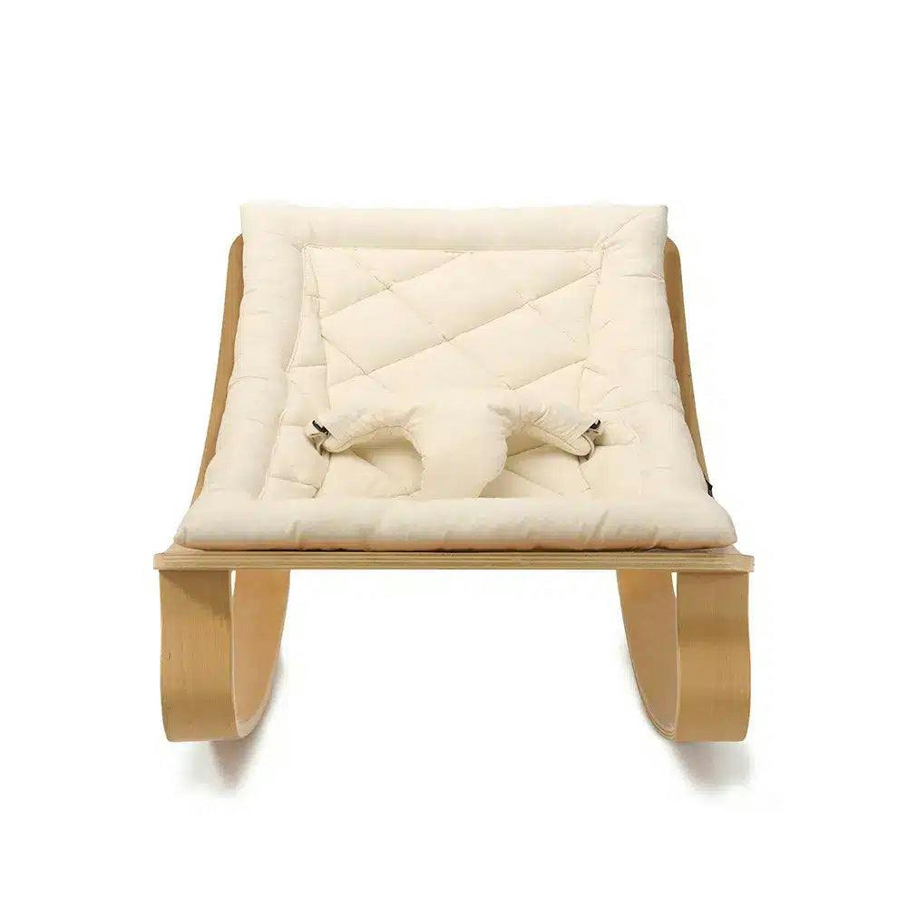 LEVO Baby Rocker in natural wood