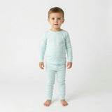 Cloud Stripe Bamboo Toddler Pajama Set