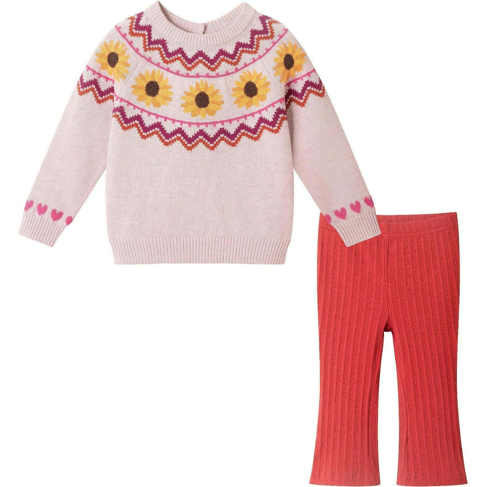 Infant Fair Isle Sweater & Legging Set