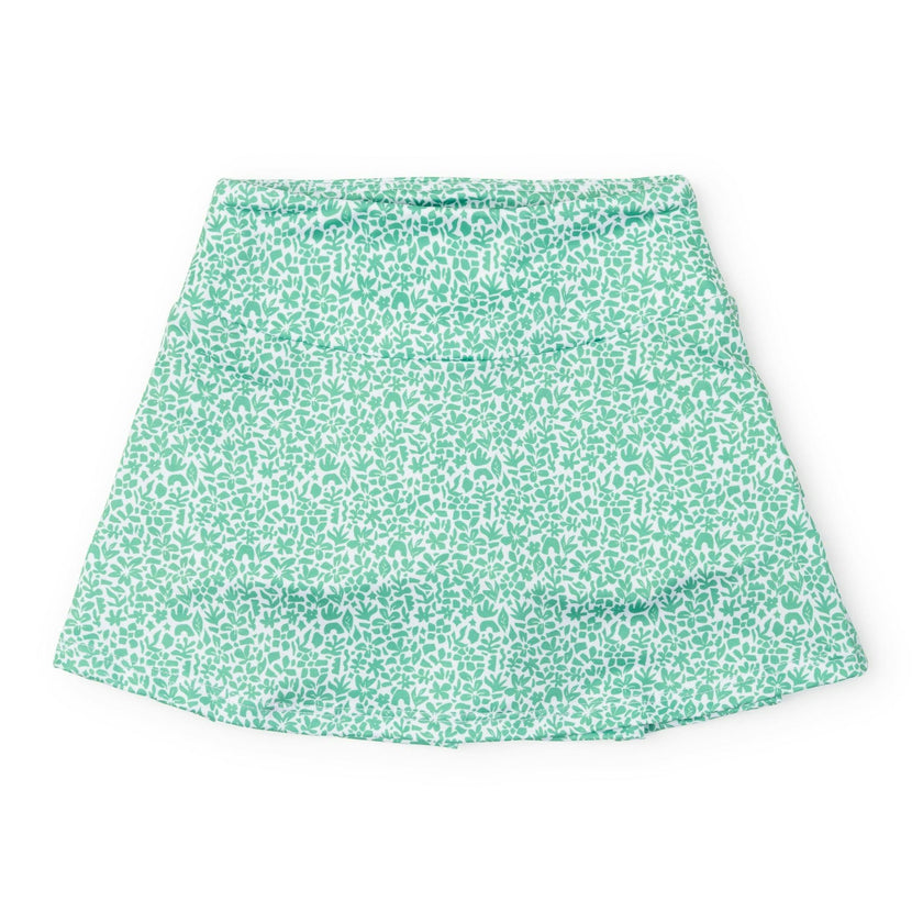 Margot Girls' Performance Skirt by LH Sport - Mod Meadow Classic Green