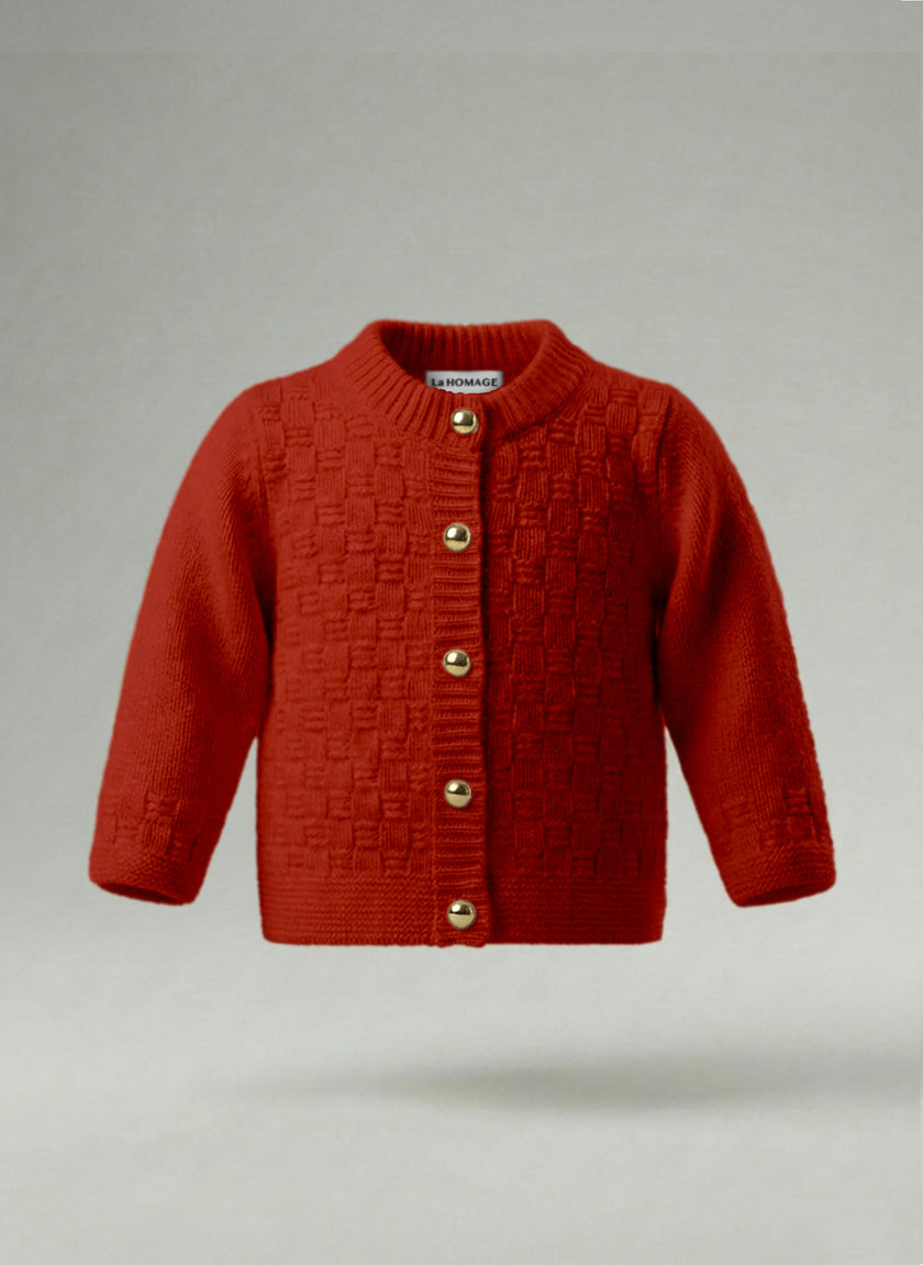 The Aspen Cashmere Baby Cardigan