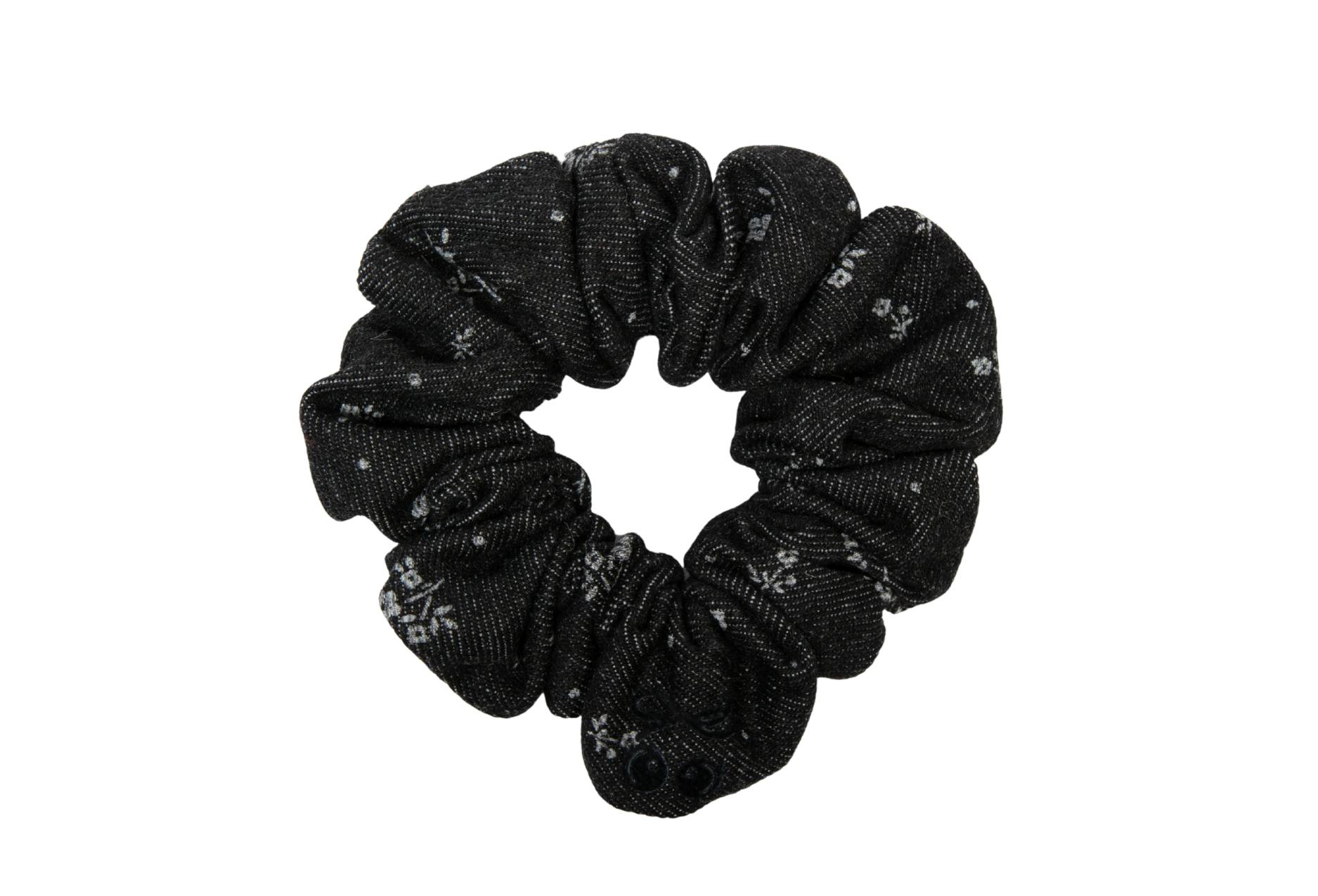 Midnight Denim Scrunchy