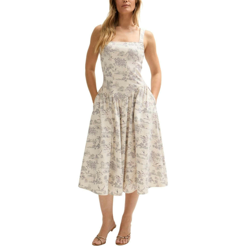 Hayley Corset Inspired Midi Dress