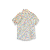 Boys Collar Shirt | Yellow Petal Confetti
