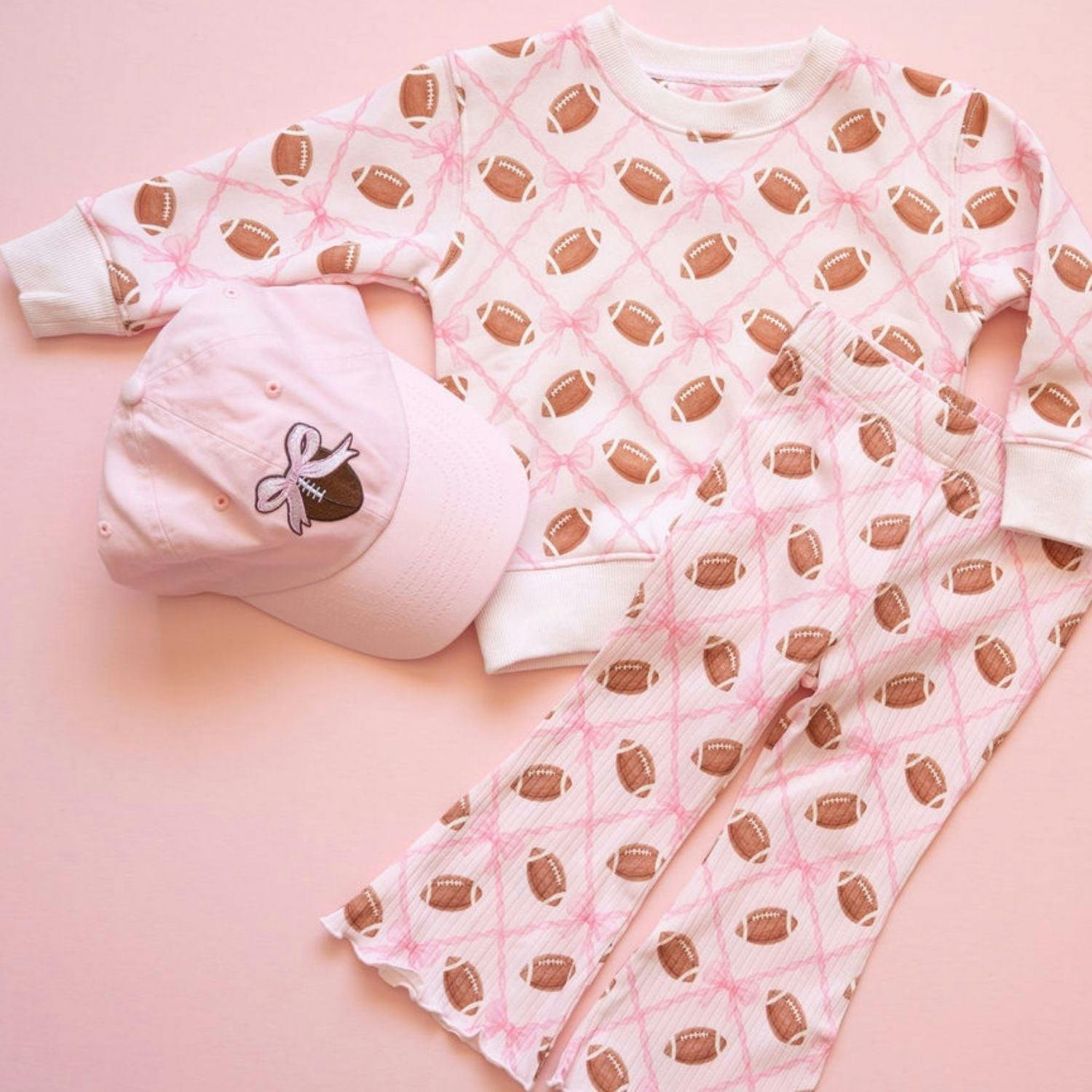 Football Trellis Flare Legging