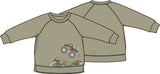 Camo French Terry - Drop Sleeve Sweatshirt