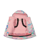 Two Piece Play Snowsuit Multicolored Line Print