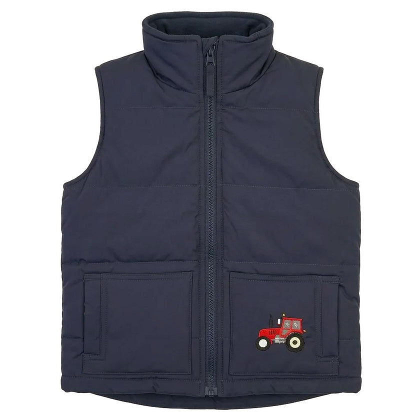 Richmond Embroidered Children's Vest - Farm Life