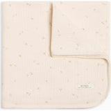 Brushed Back Pointelle Swaddle Blanket