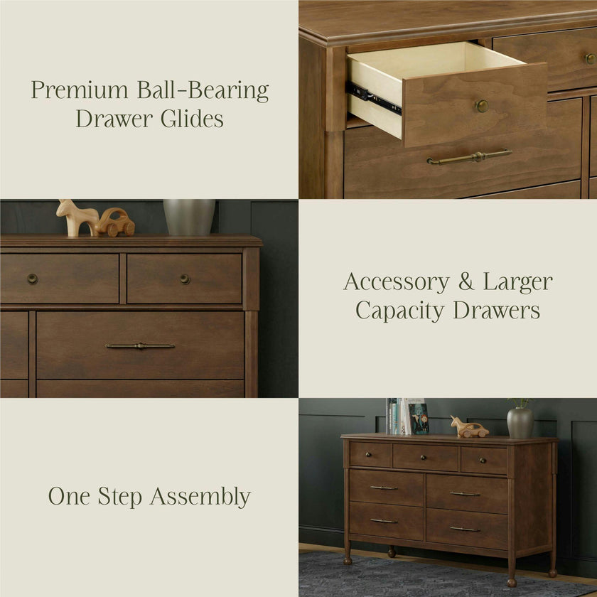 Namesake Alouette 7-Drawer Wide Assembled Dresser (56")