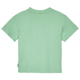 Green Neck Logo Brushed Tee