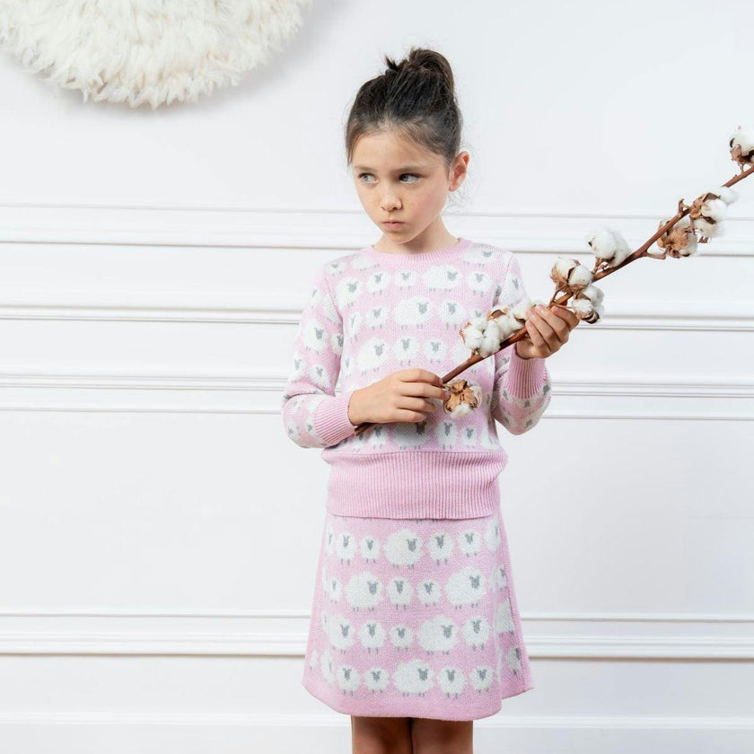 Little Bo Peep Jumper | Bubble Gum